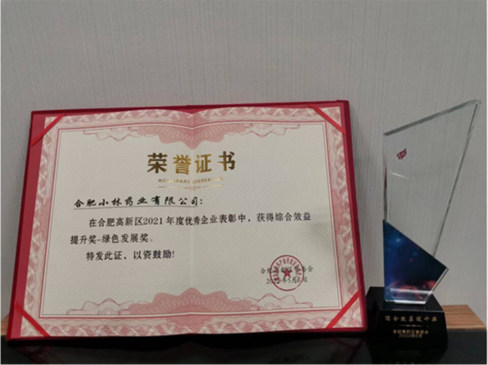 荣获岳阳高新区“综合效益提升奖--绿色发展奖”